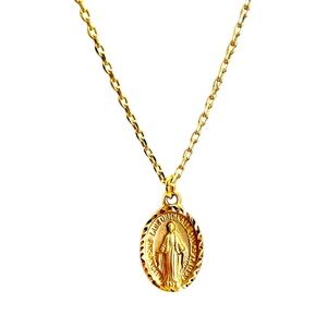 • 14 KYG Miraculous Medal & Chain •